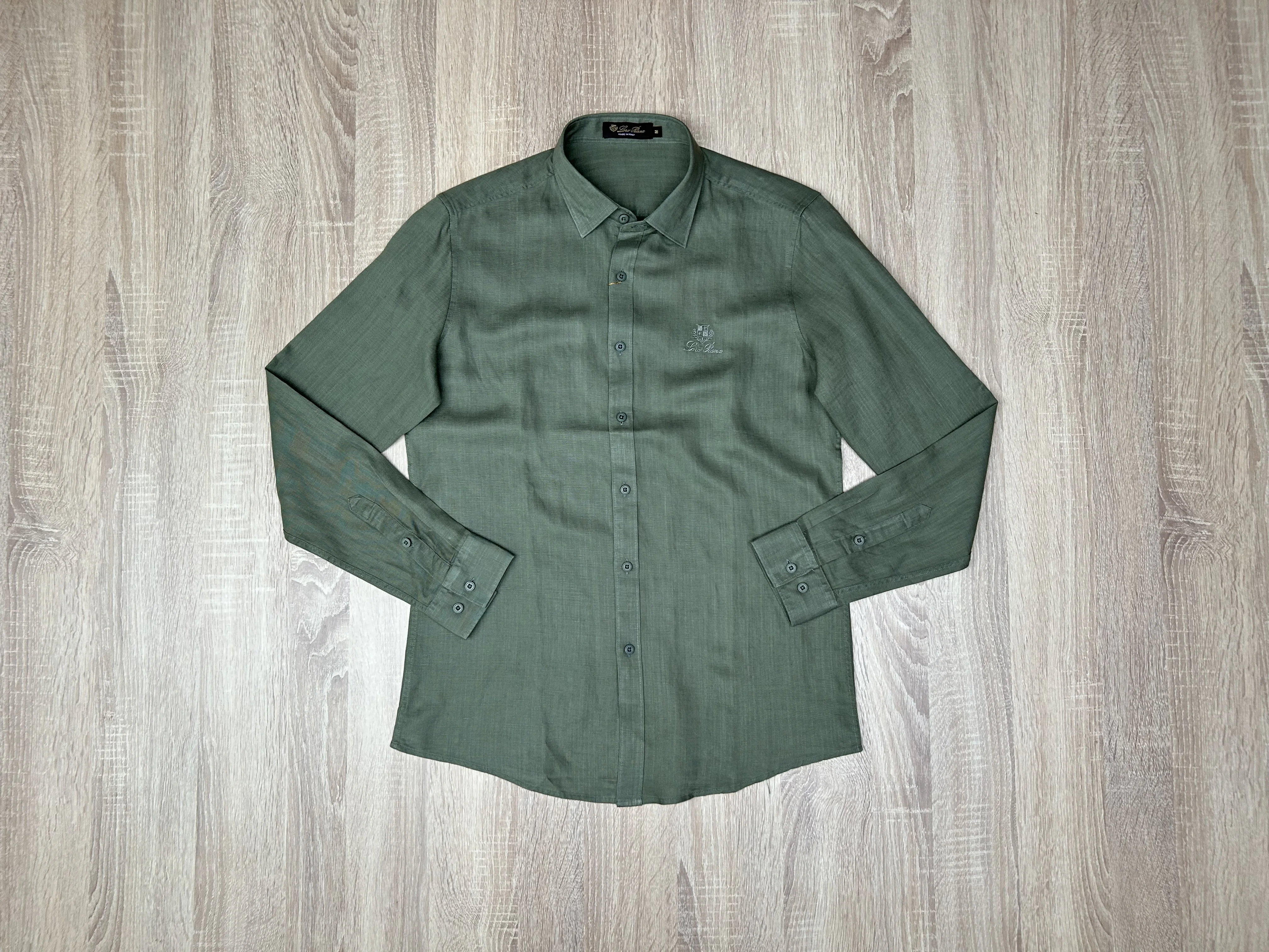 CHEMISE LP26011 VERT MILITAIRE
