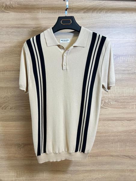 POLO BRUNOLEONI BEIGE