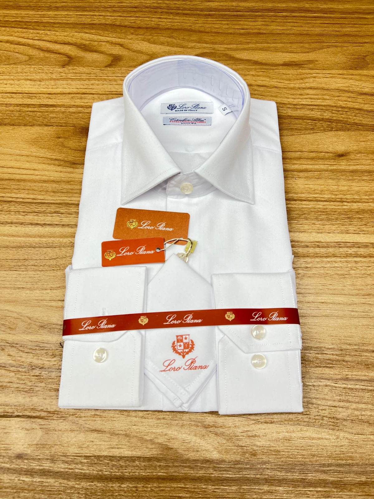 CHEMISE LORO PIANA BLANCHE