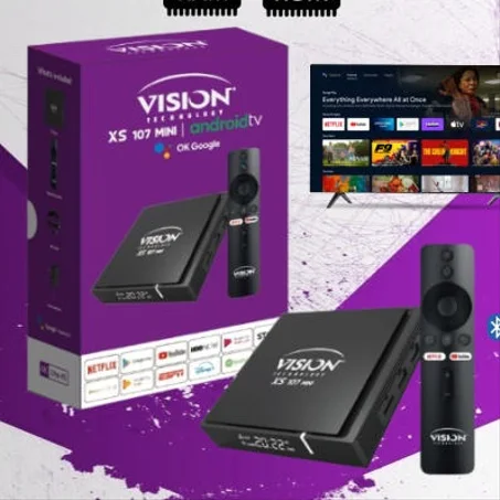 TV Box Vision XS 107 Mini 2026 Dual WiFi Android 14/ 16GB 2GB