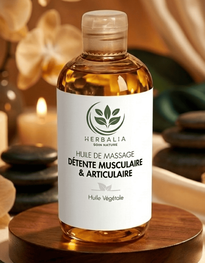 Huile de Massage Anti-Douleurs —زيت طبيعي لتخفيف الآلام