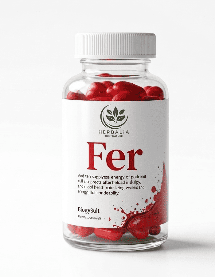 Complément Fer & Vitalité —مكمّل غذائي غني بالحديد والفيتامينات