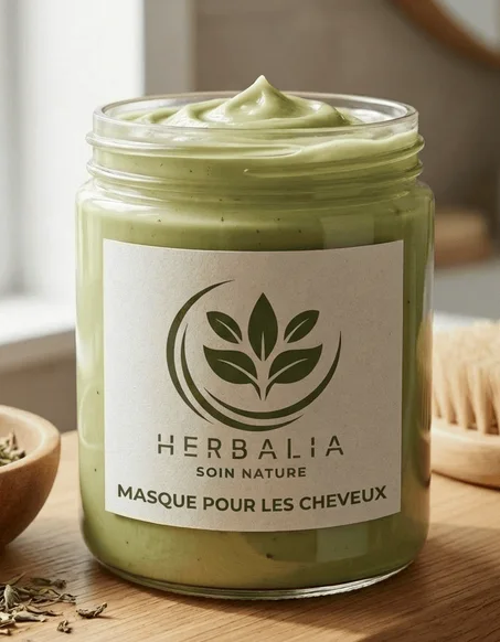 Masque Capillaire Nourrissant — ماسك شعر مغذي لإصلاح التلف