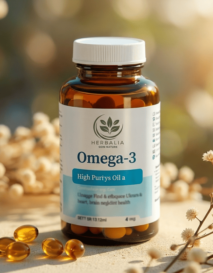 Oméga-3 – مكمل طبيعي لدعم القلب والدماغ والصحة العامة