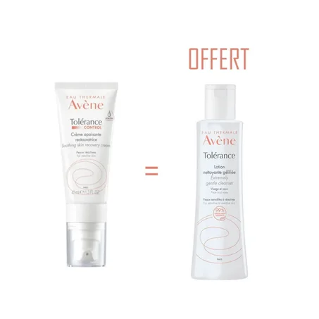Eau Thermale Avene Tolerance Controle creme 40ml+ Lotion 100ml Offerte