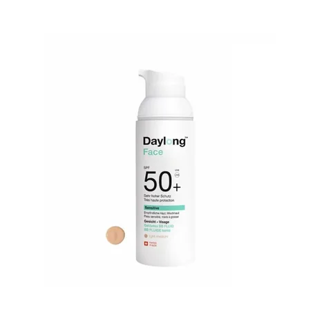 DAYLONG SENSITIVE FACE BB SOLAIRE PERFECTEUR SPF 50+ FLUIDE TEINTÉ