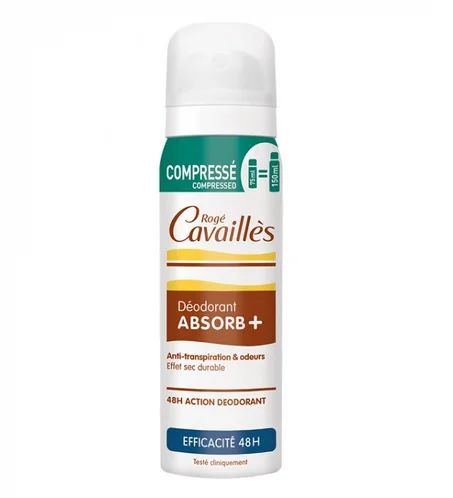 ROGÉ CAVAILLÈS ABSORB+ SPRAY DEODORANT EFFICACITE 48H 75ML