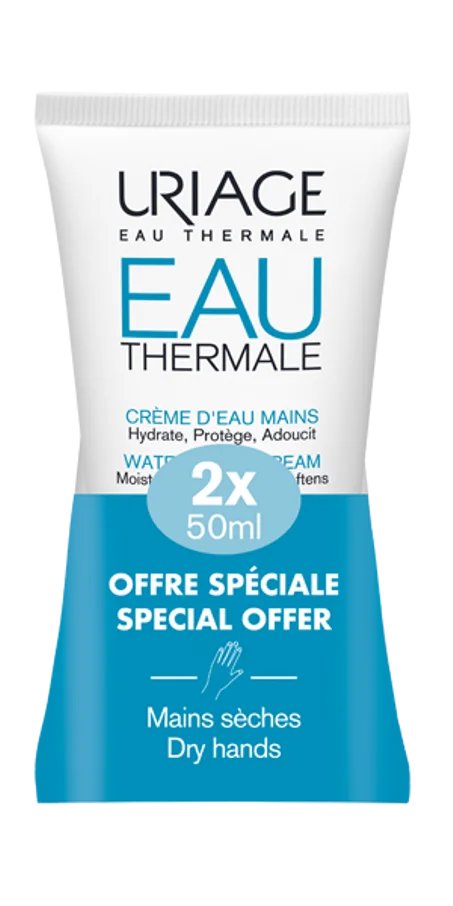 Uriage – Eau Thermale – Crème à Mains Lot de 2