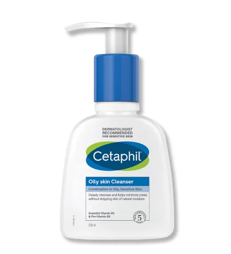 Cetaphil Oily Skin Cleanser Peau Normale à Grasse 236ml