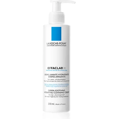 LA ROCHE POSAY EFFACLAR H Crème Lavante Hydratante Dermo-apaisante 200ML