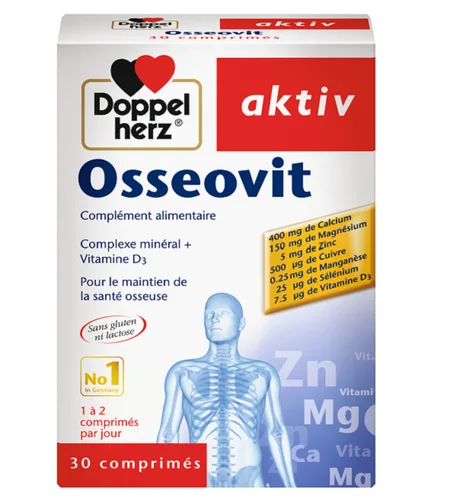 Doppel Herz Aktiv Osseovit 30 Comprimes