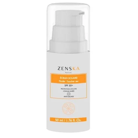 ZENSKA ECRAN SOLAIRE FLUIDE TOUCHER SEC SPF 50+ ANTI TACHES 50 ML