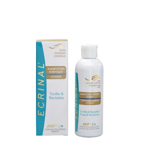 Ecrinal – Shampooing Homme Soin intensif cheveux à l’ANP2+ – 400 ml