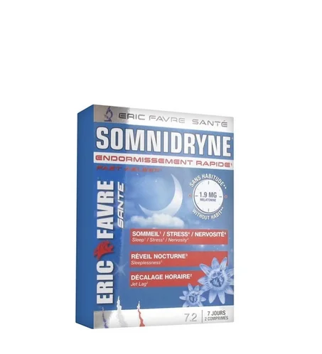 Eric Favre Somnidryne Formule endormissement rapide 15 comprimés