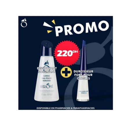Herome Durcisseur Extra Fort Pour Ongles Et Dissolvant