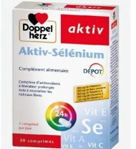 Doppel Herz Aktiv Selenium 30 Comprimes