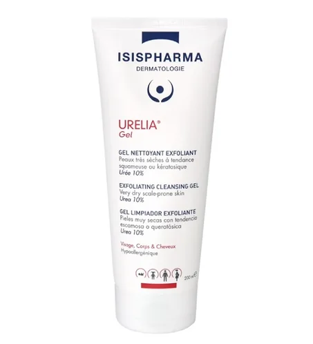 ISISPHARMA URELIA GEL NETTOYANT EXFOLIANT 200 ML