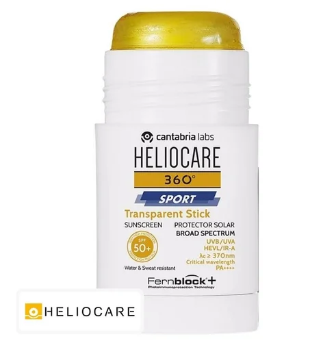 Heliocare 360° Sport Stick Solaire Transparent Spf50 – 25g