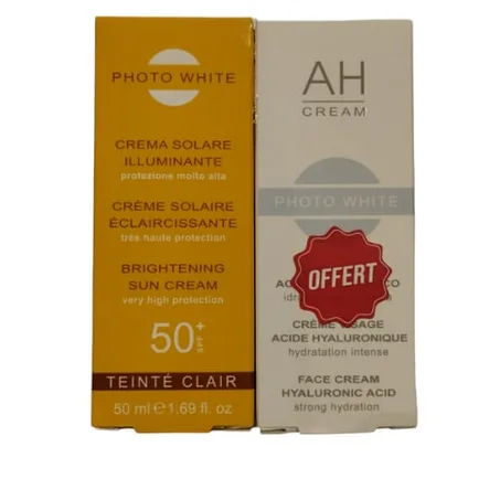 Photo White Ecran Teinte Spf 50+ = AH Cream 30ml Offerte (copy) (copy)
