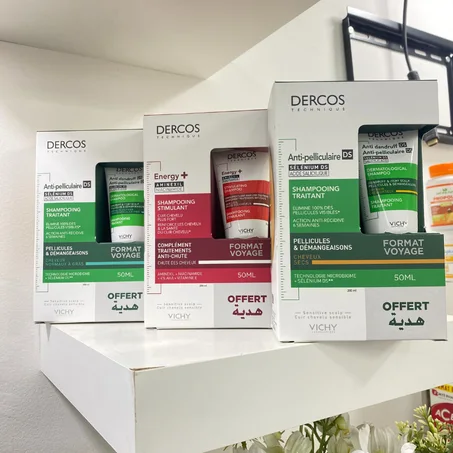Vichy dercos - antipelliculaire + format voyage
