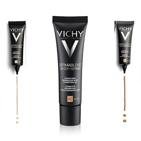 Vichy Dermablend Fond de Teint Correction 3D SPF25 Peau Grasse Acnéique | 30ml