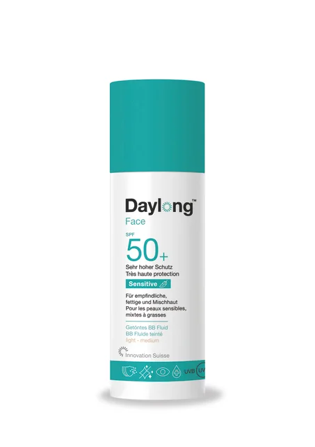 DAYLONG FACE SENSITIVE BB FLUIDE TEINTE SPF 50+ 50 ML