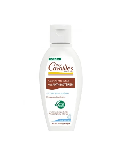 ROGE CAVAILLES SOIN NATUREL TOILETTE INTIME ANTI BACTÉRIEN 100ML