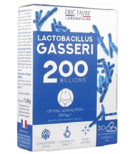 ERIC FAVRE LACTOBACILLUS GASSERI BOITE 30 GÉLULES