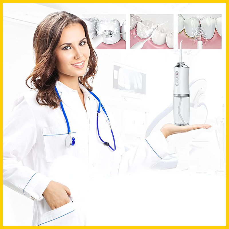 منظف ​​أسنان مائي - 3 أوضاع و4 نفاثات