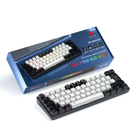SG CLAVIER GAMER MINI 62 ARGB ( Red Switch )