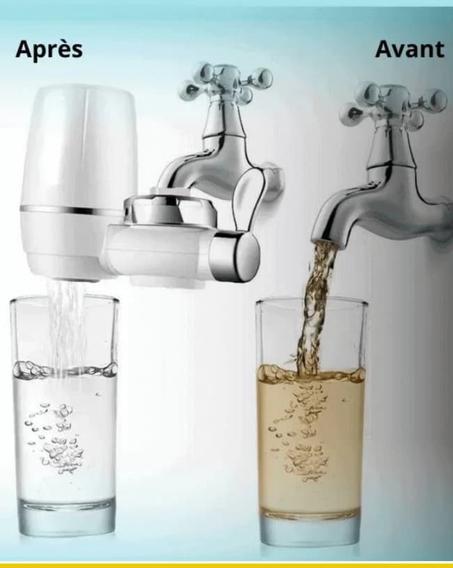 Purificateur d'Eau pour Robinet – Élimine Plomb, Fluor et Chlore
