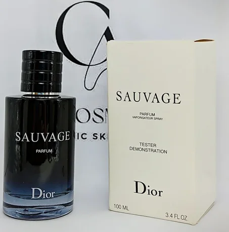Perfume Tester SAUVAGE Dior Identique Original