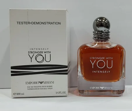 Un Perfume Tester INTENSELY STRONGER WITH YOU Identique Original