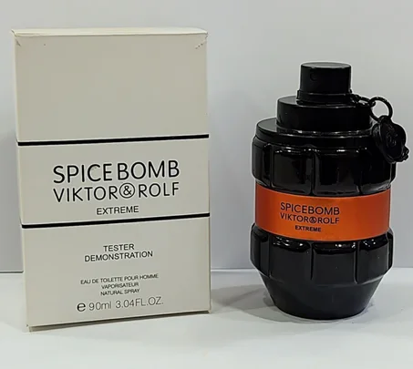 un Perfume Tester  Spice Bomb Viktor & Rolf   Identique Original
