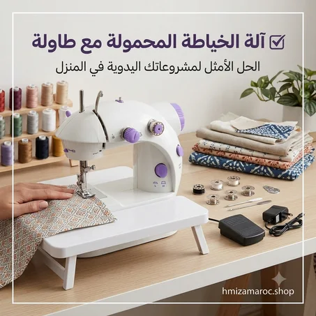 ✅ آلة الخياطة المحمولة - Mini Sewing Machine