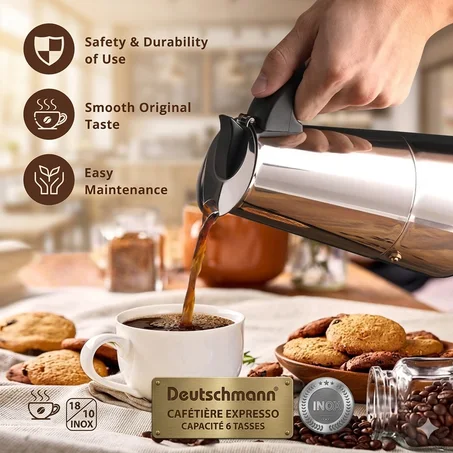ماكينة قهوة ألمانية أصلية – Cafetière Allemand 6 Tasses