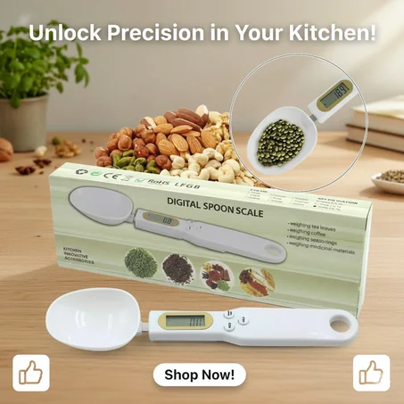 ملعقة مطبخ رقمية - Cuillère de cuisine numérique