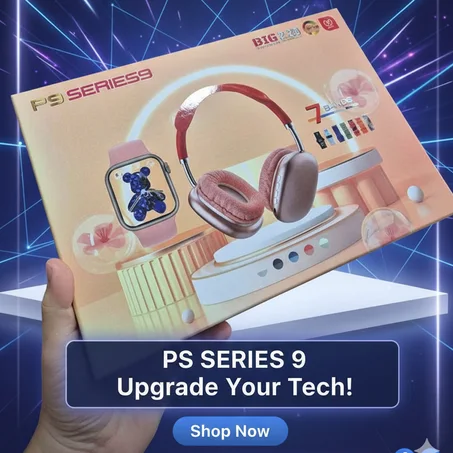 سماعات بلوتوث P9 - ساعة - 7 أساور - Casque Bluetooth P9