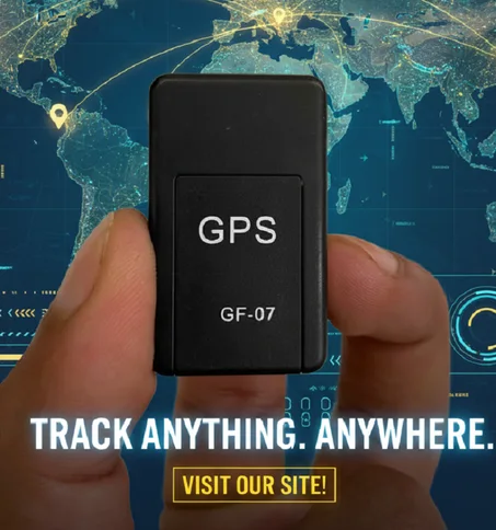 جهاز تعقب GPS GF-07 صغير وخفي لمراقبة السيارة و الأمتعة والأطفال