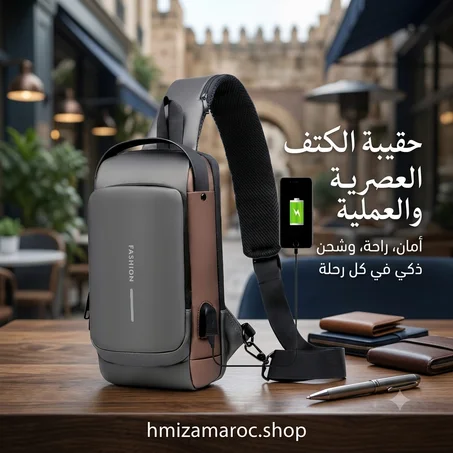 حقيبة كتف عصرية متعددة الاستعمالات | Sac Bandoulière | حقيبة كروس أنيقة