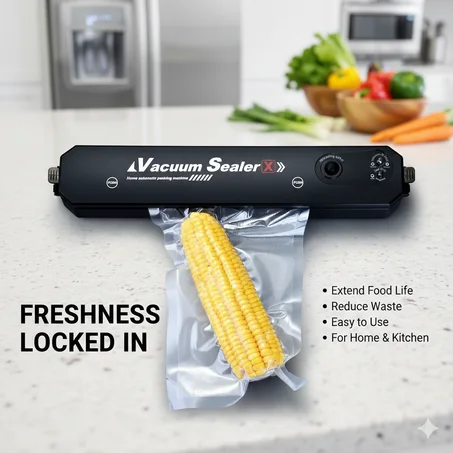 جهاز تغليف بالتفريغ الهوائي - Vacuum sealer