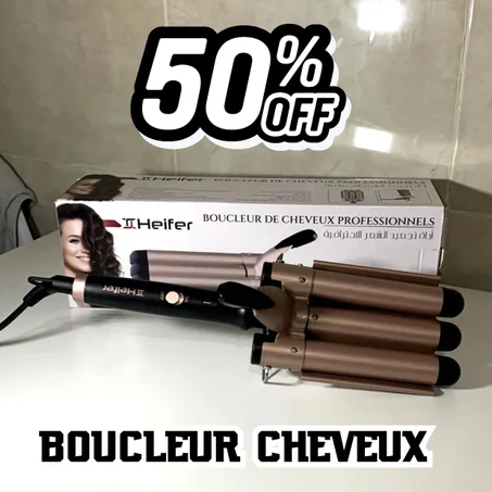 مكواة فرد وتجعيد الشعر - Lisseur et boucleur de cheveux