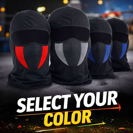 قناع وجه للدراجات النارية مقاوم للرياح - Masque Facial