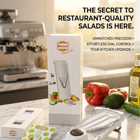 Börner Premium Slicer - 🥗 قطاعة خضروات احترافية للمطبخ