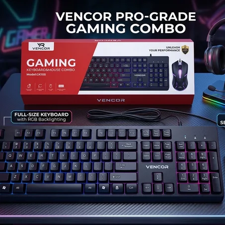 Keyboard and mouse combo - لوحة مفاتيح حاسوب وفأرة جودة عالية