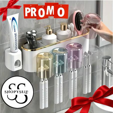 منظم متعدد الوظائف فرشاة الأسنان والأكسسوارات.