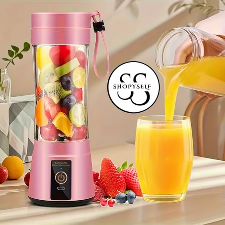 خلاط عصير المحمول الكهربائي .