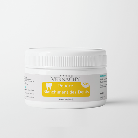 مسحوق تبييض الأسنان