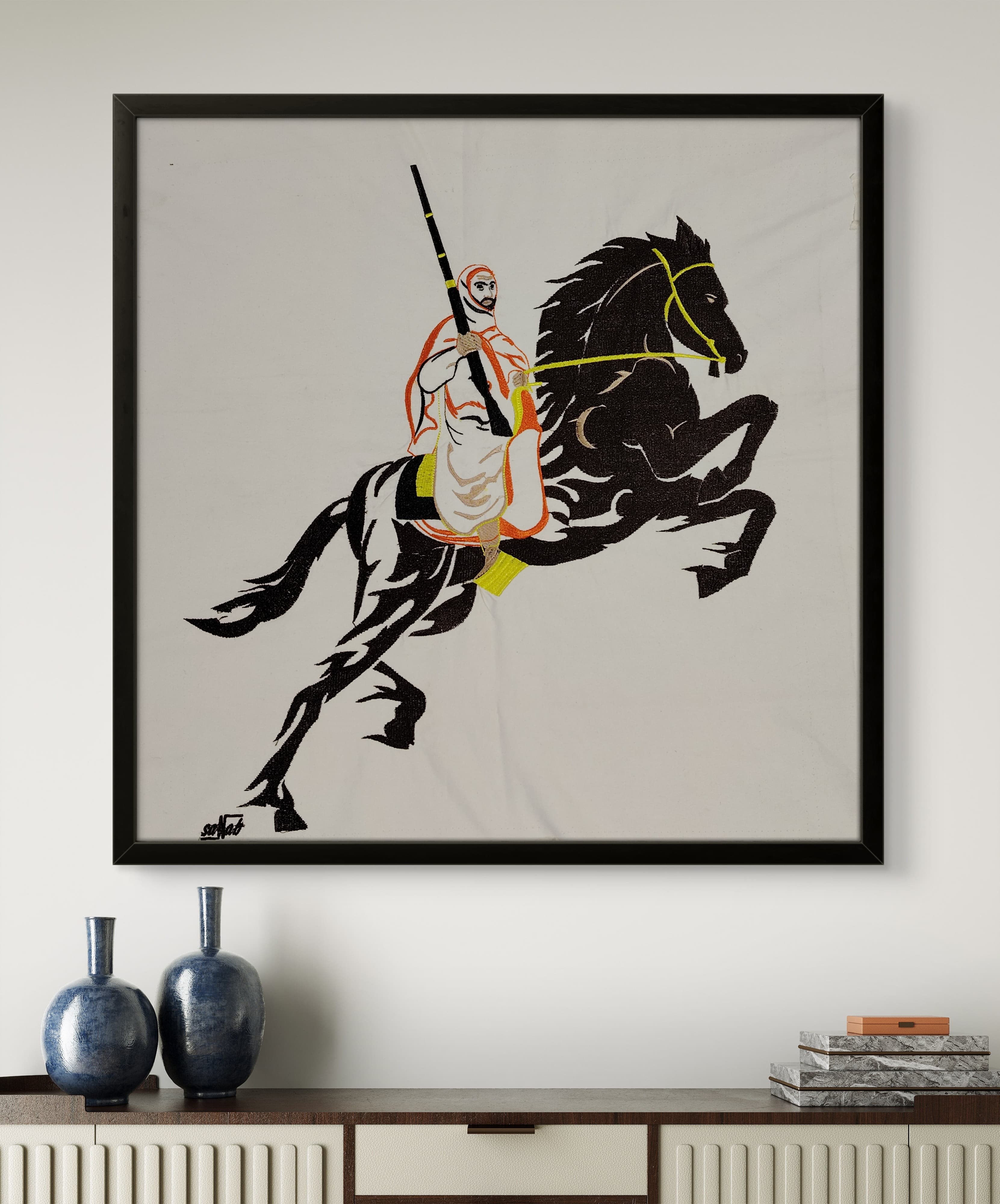 Fantasia cavalerie marocaine