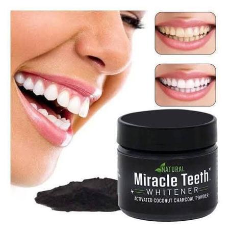 مبيض الاسنان من الفحم \ Blanchisseur de dents au charbon